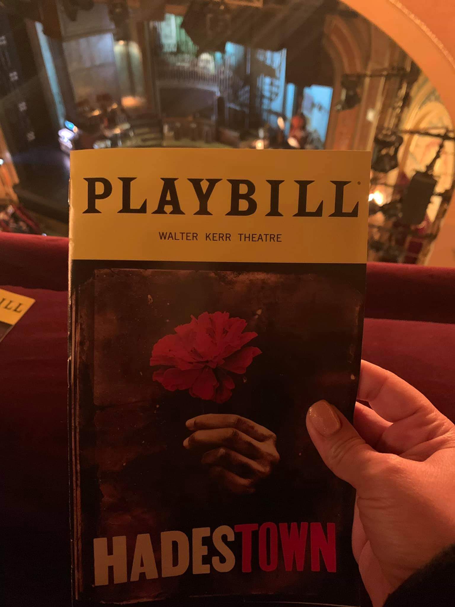 My Ramblings On My Broadway visit to Hadestown - Foxxy After Forty